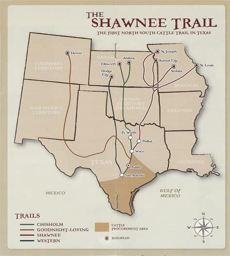 The Shawnee Cattle Trail Pecan Springs Ranch