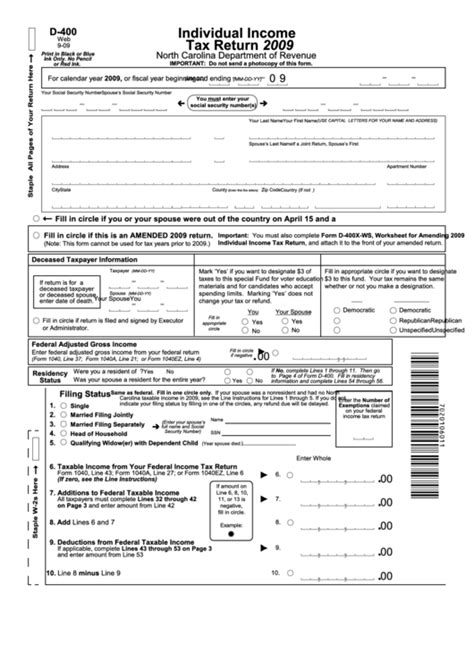 Printable Form D 400v Printable Forms Free Online