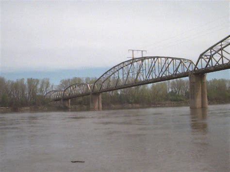 Eastbound Lanes Of I 70 Bridge Over Missouri River Open Kmzu Kmzu
