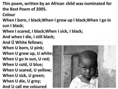 African Child Wins Best Poem Of 2005 Award Thathappened