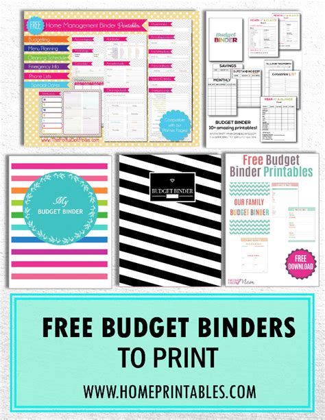 Free Printable Budget Binder Manage Your Finances With This Free