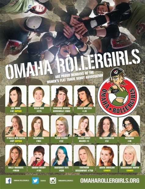Team Profile Omaha Rollergirls Women’s Flat Track Derby Association