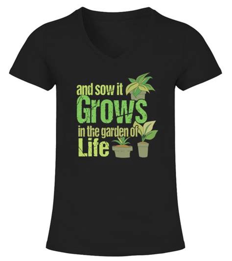 Gardening Tee Shirts Women Men And Sow I