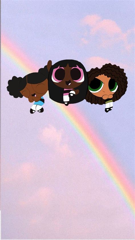 black powerpuff girls aesthetic wallpaper with words discover images images and photos finder