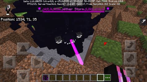 Mcpebedrock Wither Storm Re Make Addon Minecraft Addons
