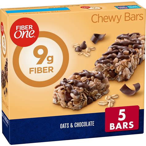 buy fiber one chewy bars oats and chocolate fiber snacks 5 ct online at desertcartuae