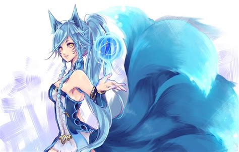 Anime Nine Tail Fox Wallpapers Wallpaper Cave