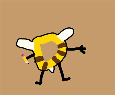 Bee Playing Drawception Drawception