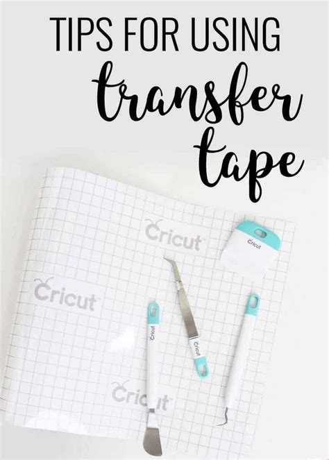 How To Use Cricut Transfer Tape Adhesive Vinyl Projects How To Use
