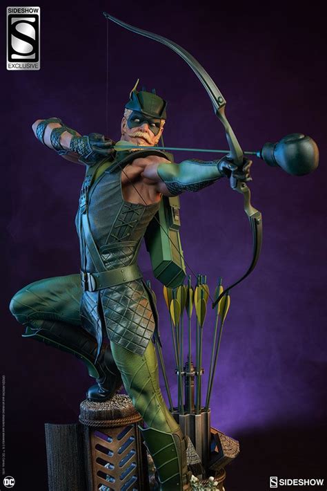 Dc Comics Green Arrow Premium Formattm Figure By Sideshow Green