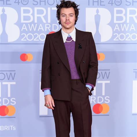 The Best Outfits From The Brit Awards 2020 Red Carpet Popsugar Fashion