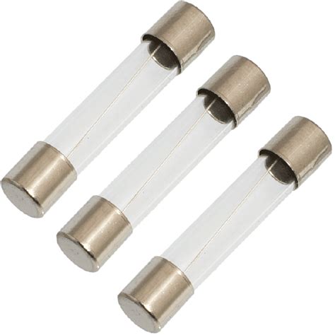 Tandy 1a 250v 63x32mm Fast Acting Glass Fuses