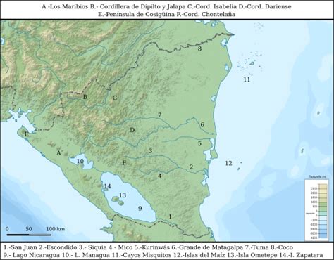 Geografía De Nicaragua Wikipedia La Enciclopedia Libre