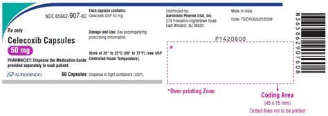 NDC 65862 907 60 Celecoxib Capsule Oral