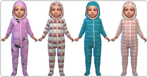 Annetts Sims 4 Welt Toddlers Jumpsuits Part 2