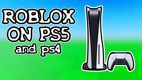 Roblox On The Ps5 Youtube