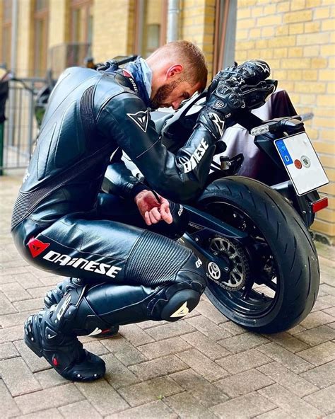 Dainese Biker Lad Bike Leathers Motorcycle Leathers Suit Motorbike