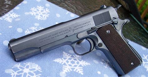 Colt Model Of 1911 Us Army Transition 1911a1 M1911a1 45 Acp Wtg 1924