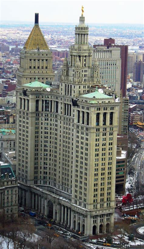 Manhattan Municipal Building By David Shankbone New York Buildings