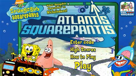 Spongebob Squarepants Atlantis Squarepantis Find The Hidden City