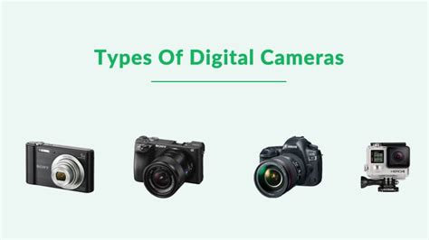 The Different Types Of Digital Cameras