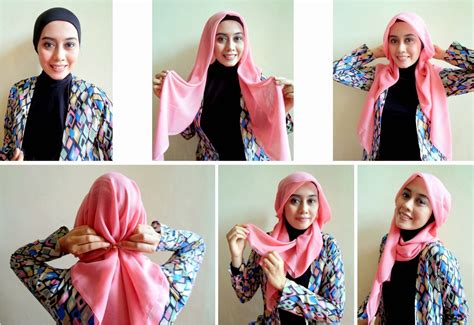 Tutorial Hijab Pashmina Acara Kondangan Tutorial Hijab Terbaru