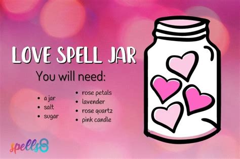 How To Make A Spell Jar For Love Wealth Or Happiness Spells8