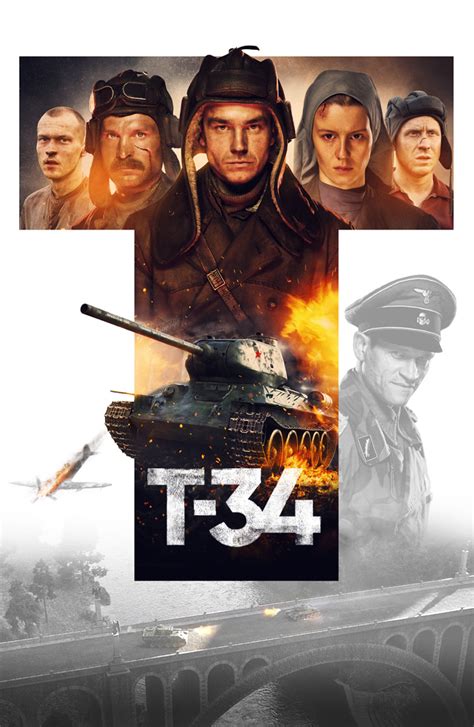 Фильм Т-34 (2019) смотреть онлайн бесплатно в хорошем HD качестве