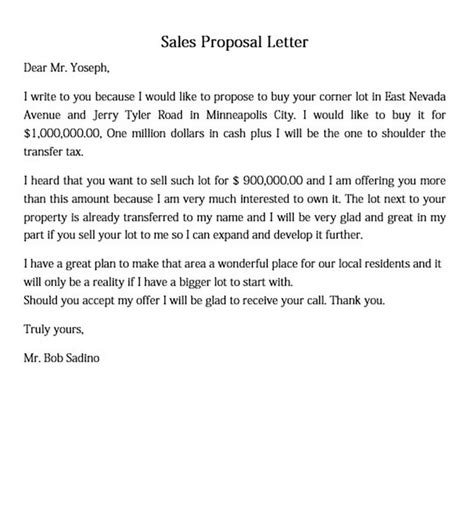 Effective Tips To Write Sales Proposal Letter For Getting New Clients