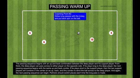 Passing Warm Up 3 Youtube