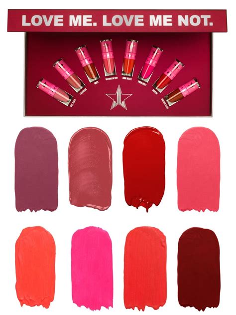 Jeffree Star The Mini Velour Liquid Lipsticks Reds And Pinks