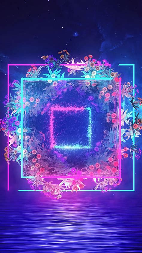 1920x1080 aesthetic backgrounds for desktop desktop images free windows wallpapers amazing colourful 4k. Download wallpaper 1080x1920 neon, squares, flowers ...