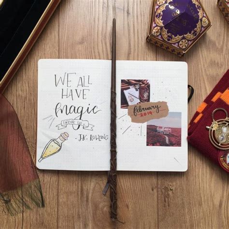 Harry Potter Bullet Journal Ideas Bullet Journal Themes Bullet Journal Inspiration Bullet