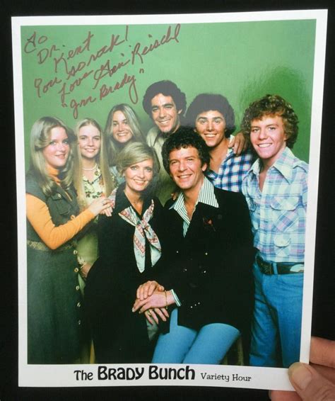 Geri Reischl The Brady Bunch Fake Jan Hand Signed Autograph 1977