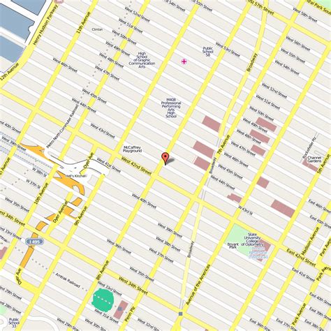 25 Map Of Times Square Nyc Maps Database Source