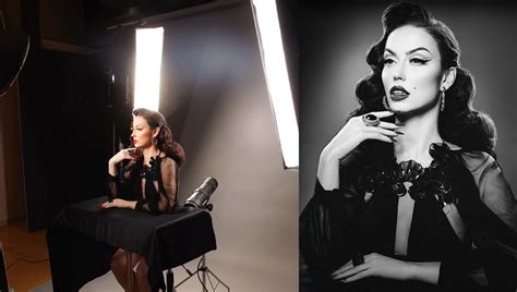 How To Light And Shoot This Classic Five Light Hollywood Glamour