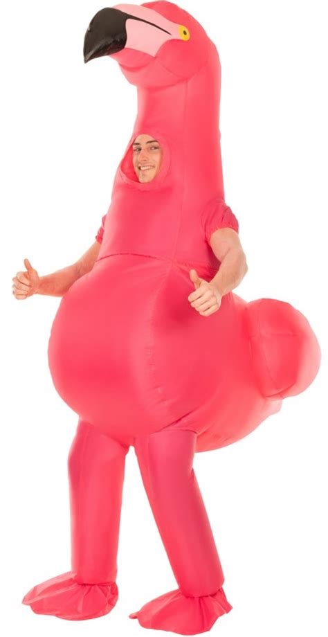 Adult Giant Inflatable Flamingo Costume