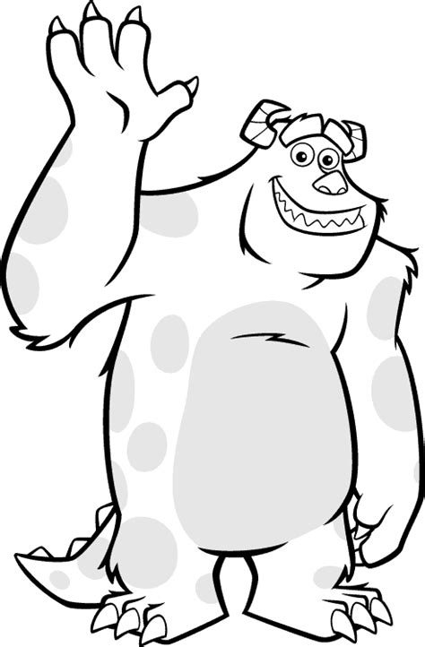 Monsters Inc Coloring Pages Free Coloring Pages Printables For Kids