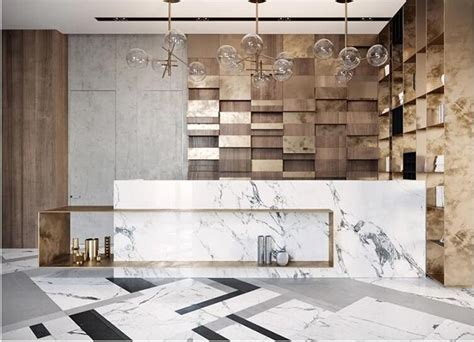 New users enjoy 60% off. gold reception desk luxury salon reception in 2021 ...