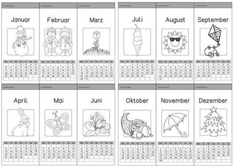 Kalender Grundschule Ideenreise