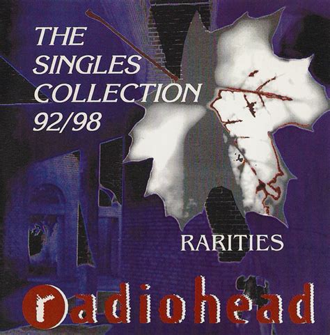 Radiohead The Singles Collection 9298 Rarities 1998 Cd Discogs