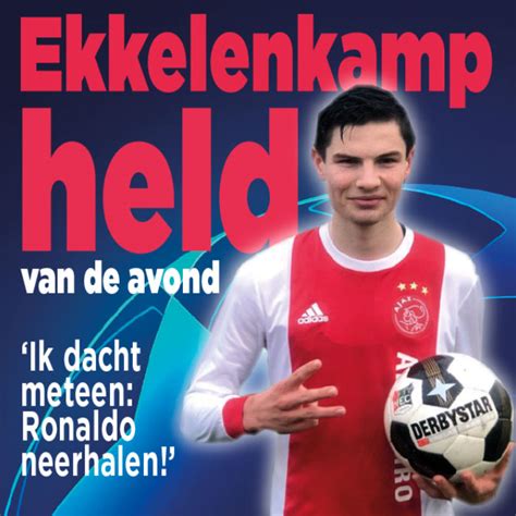 Ekkelenkamp made his professional debut in the eerste divisie for jong ajax on 9 april 2018 in a game against fc den bosch. Jurgen Ekkelenkamp held van AJAX - Ditjes & Datjes