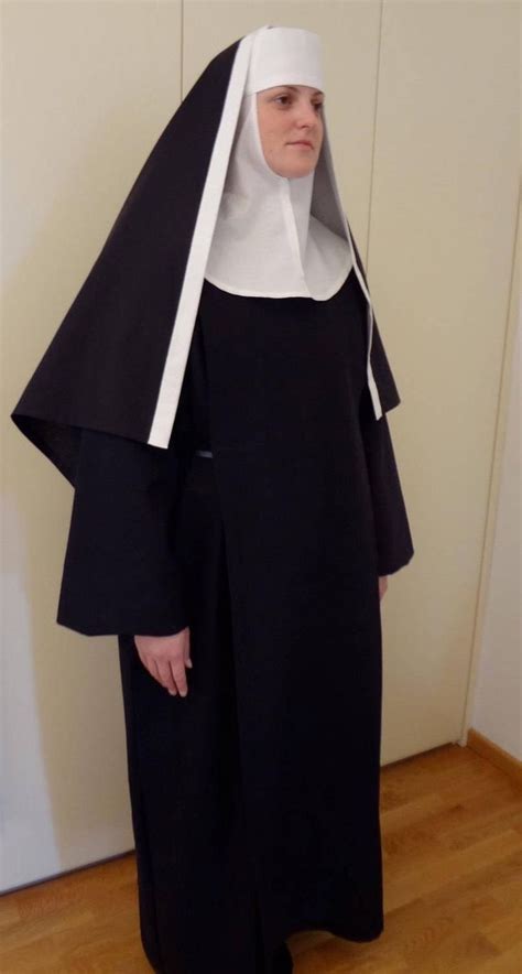 Nun Costume Pattern Pdf Pattern Novice Sound Of Music Nunsense Sister