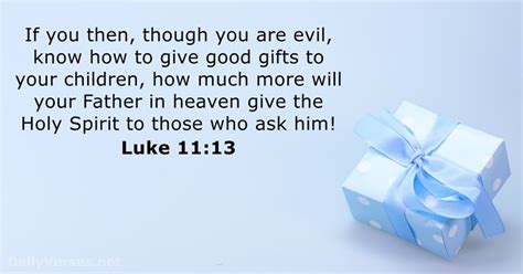 Verse Of The Day Luke 1113 Kjv Highland Park Baptist Church