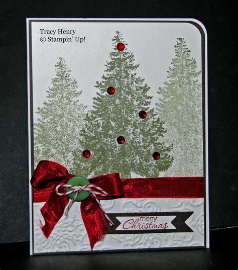 tracy henry stampin up homemade christmas cards christmas cards handmade christmas cards to