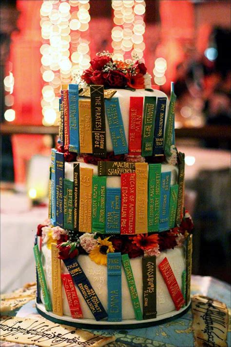 Book cake by sabzcakes cakesdecorcom decorating website cake design for pinterest. 15 Unique Wedding Cakes Guaranteed To Leave You Spellbound