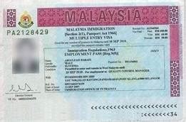 Obtaining a work permit for malaysia is often a lengthy and complicated process, but luckily for expats, the bulk of the process is undertaken by the there are restrictions on the number of foreign workers a malaysian company can employ. Malaysia Employment Work Permit Visa Azad Available ...