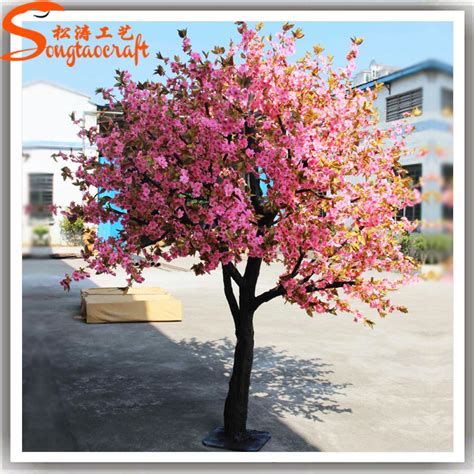 Japanese Silk Artificial Cherry Blossom Tree Wedding Decor Flower