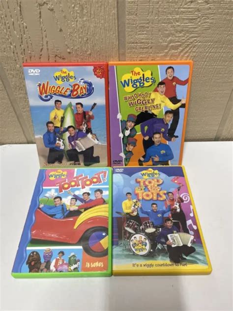Lot Of 4 The Wiggles Dvds 2000 Picclick