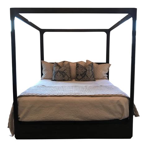 A great selection of bed canopies drapes & luxury mosquito net, bed canopy hanging decorations, carry bag, fits. Restoration Hardware Martens King Size Oak Canopy Bed ...